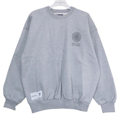 新品 DESCENDANT ディセンダント 24AW STERN CREW NECK 242ATDS-CNM02S スターン クルーネック スウェット グレー トップス トレーナー サイズ2