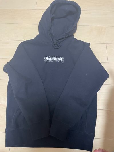 Supreme Bandana Box Logo Hooded Sweatshirt "Black"