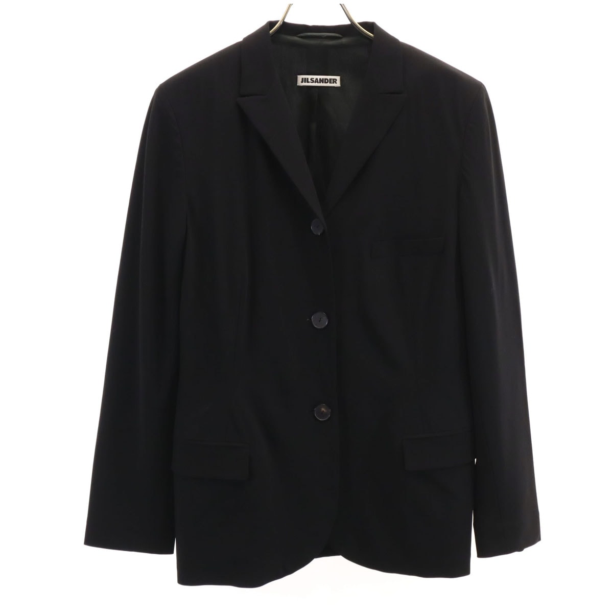 JIL SANDER ジルサンダー テーラードジャケット 36 ブラック