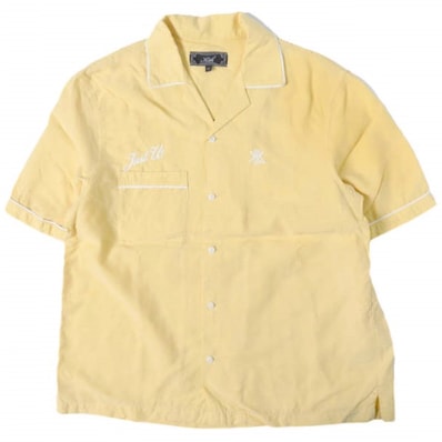 KITH NYC キスニューヨークシティ 26SS Cupro Linen Vinnie Shirt キュプラリネン オープンカラーシャツ 26051060002820 XS Beacon 半袖 開襟 JUST US トップス g28064
