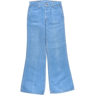 古着 70年代 リーバイス Levi's オレンジタブ フレアカットデニムパンツ レディースL(w29)相当 ヴィンテージ/eaa621110