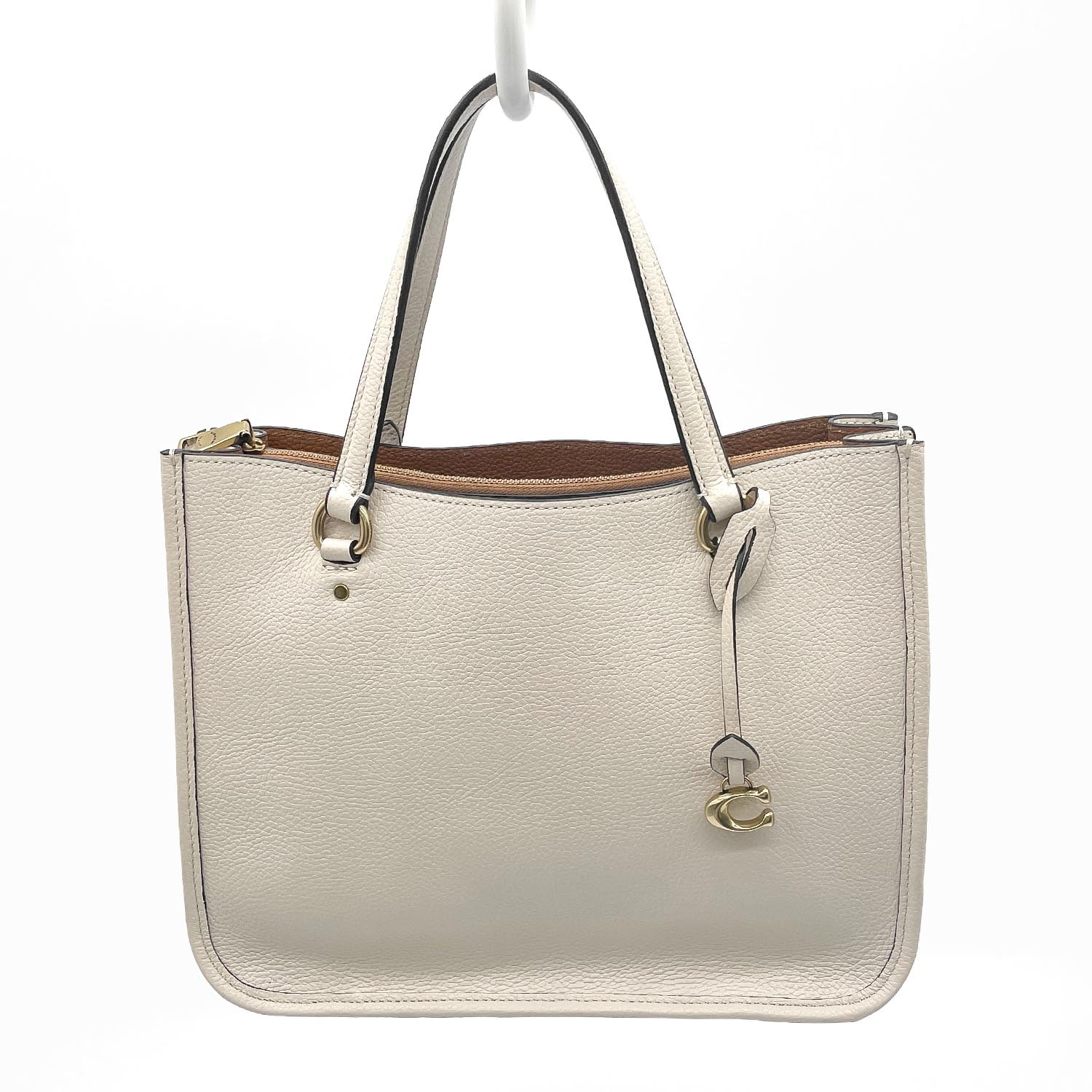 COACH コーチ タイラー キャリーオール28 2WAY ショルダーバッグ
トートバッグ C3460 レザー ベージュ レディース
【中古】