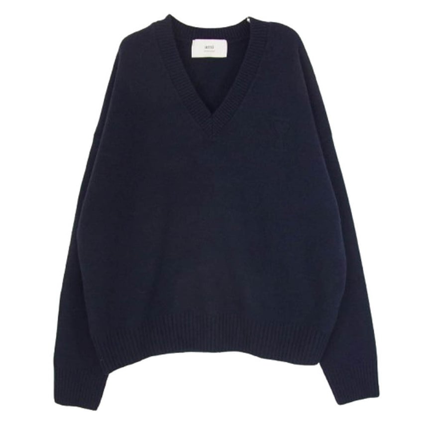 C (やや傷や汚れあり)】AMI PARIS アミパリス ニット UKS244.KN0028 C (やや傷や汚れあり)】AMI PARIS アミパリス ニット UKS244.KN0028