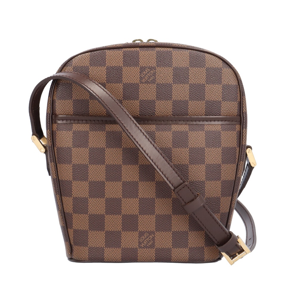 ルイヴィトン イパネマPM ダミエ ショルダーバッグ ダミエキャンバス N51294 ブラウン レディース LOUIS VUITTON 中古