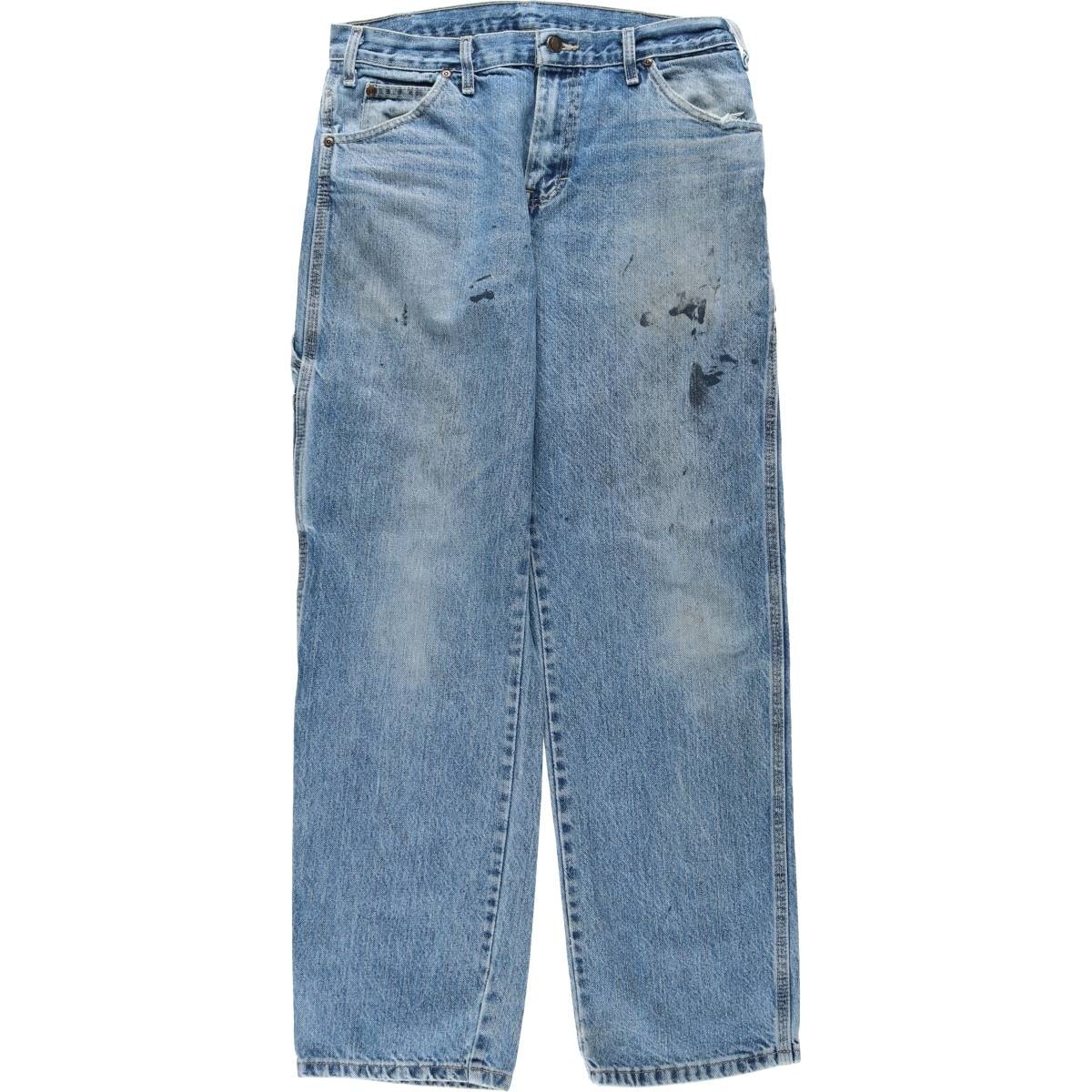 古着 ディッキーズ Dickies デニムペインターパンツ メンズw32相当/eaa633827