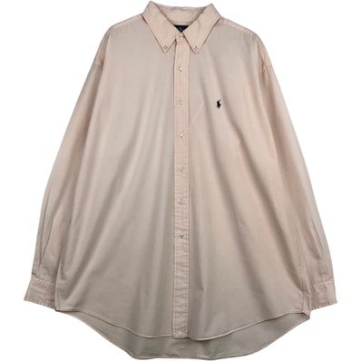 古着 ラルフローレン Ralph Lauren BLAKE 長袖 ボタンダウンシャツ メンズXL相当/eaa635603