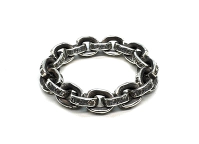Chrome Hearts Paper Chain Ring "Silver"