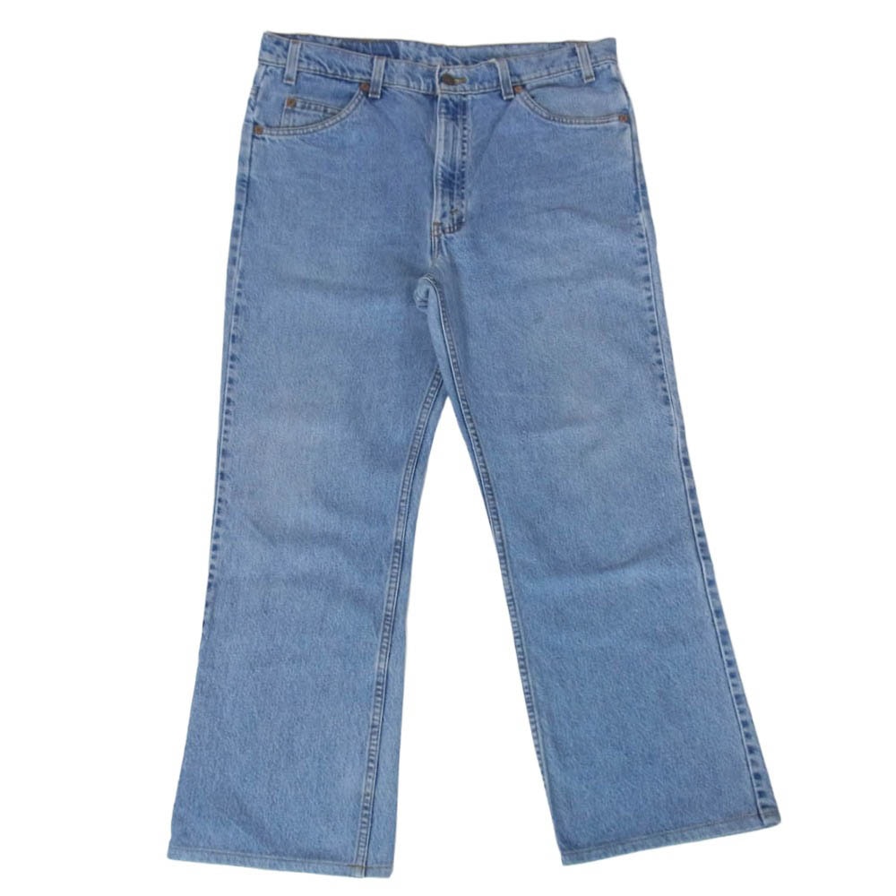 Levi's リーバイス 80s~90s 517 オレンジタブ スモールe サドルマン ブーツカット デニム パンツ インディゴブルー系 サイズ表記なし【中古】