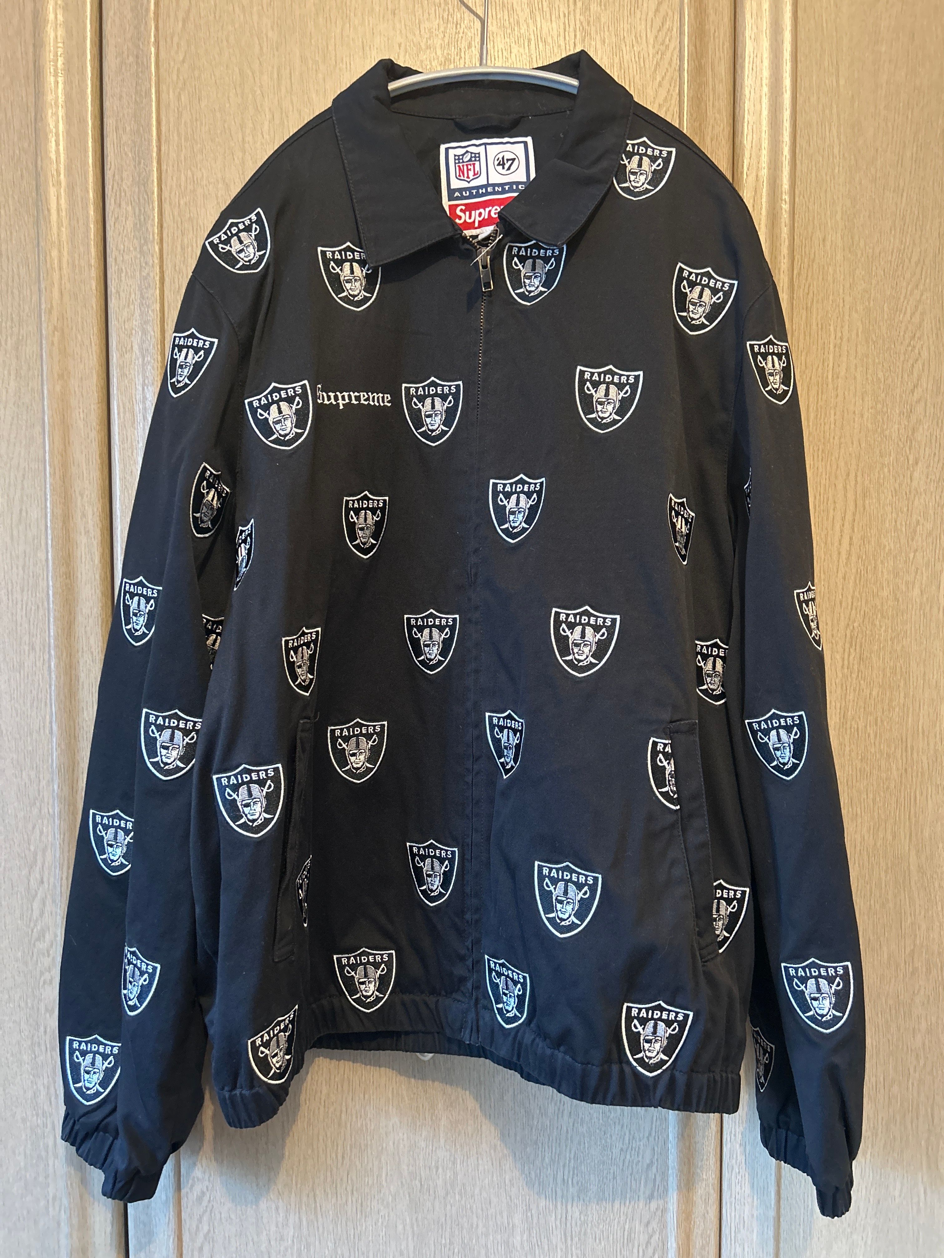 NFL Raiders Harrington Jacket