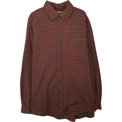 古着 00年代 エルエルビーン L.L.Bean 長袖 ボタンダウンチェックシャツ メンズL相当/eaa643336