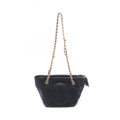 トリーバーチ Tory Burch Ella エラ トートバッグ バッグ ナイロン レザー レディース ブラック系 160183001 【新品】