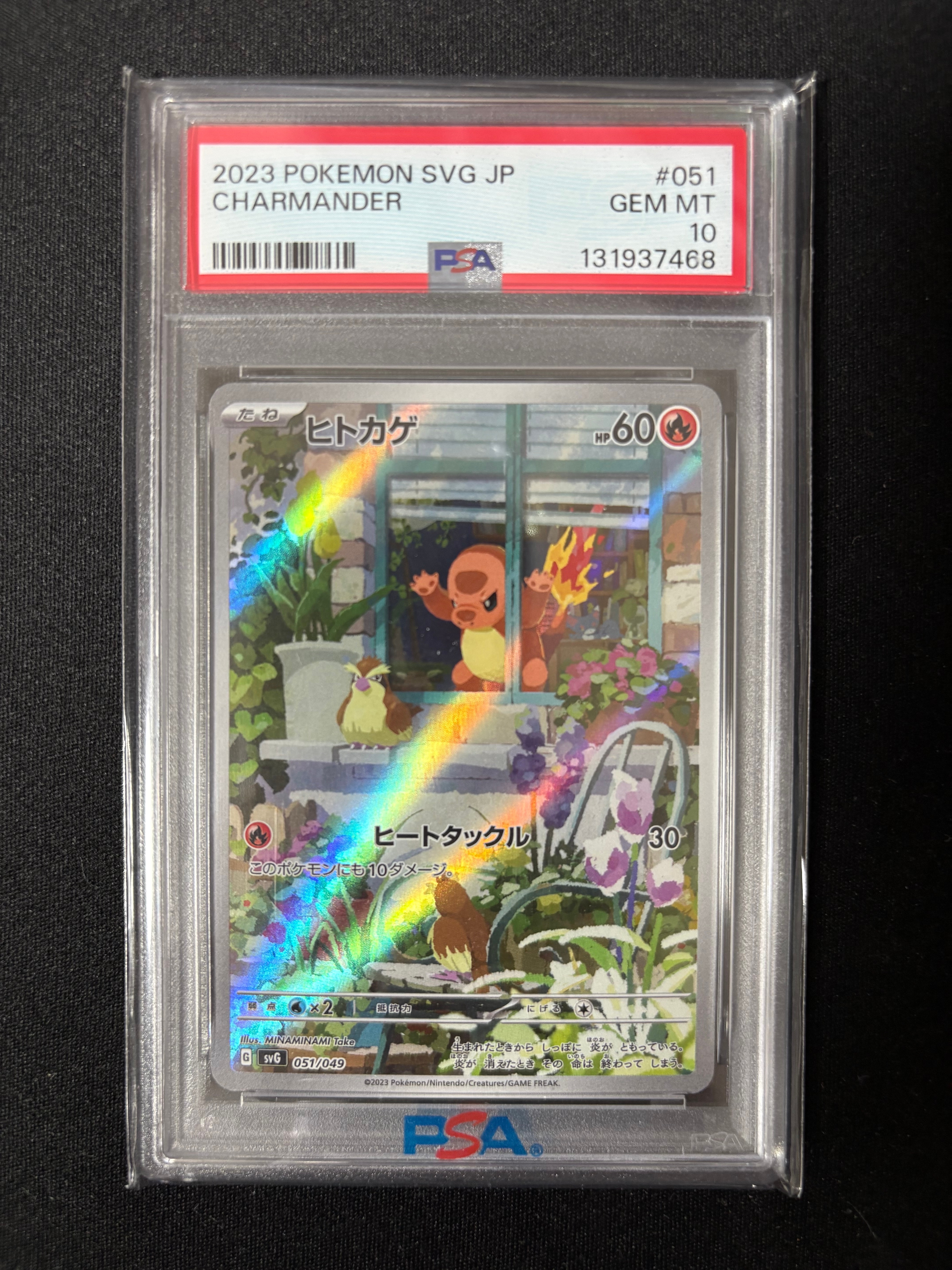 ヒトカゲ :フルイラスト [SVG 051/049](スペシャルデッキセットex「フシギバナ・リザードン・カメックス」)