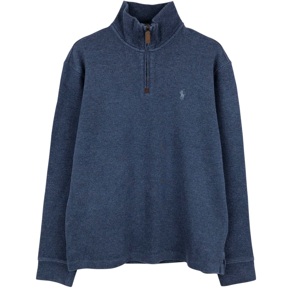 古着 ラルフローレン Ralph Lauren POLO RALPH LAUREN ハーフジップスウェットシャツ トレーナー メンズM相当/eaa676290