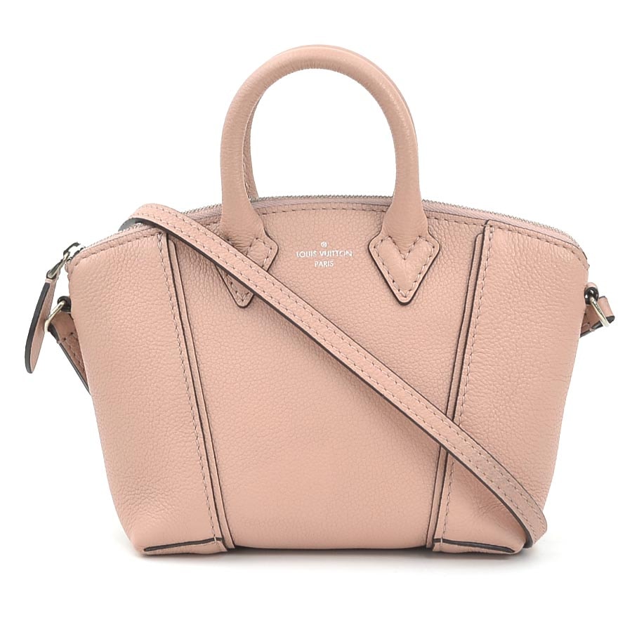 ルイ ヴィトン LOUIS VUITTON ショルダーバッグ ハンドバッグ パルナセア ナノ ロックイット レザー マグノリア レディース M61256【中古】 90307a