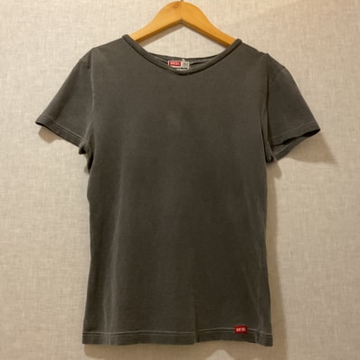 DIESEL 【ディーゼル】 半袖 Tシャツ グレー M