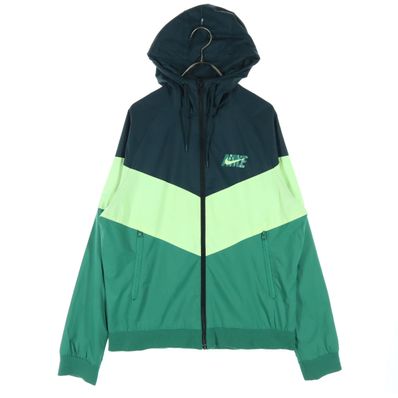 NIKE ナイキ スウォッシュ ウインドブレーカー M グリーン系
