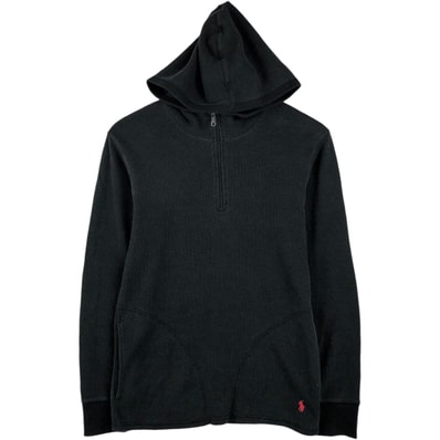 古着 ラルフローレン Ralph Lauren POLO RALPH LAUREN フード付き サーマルロングTシャツ メンズS相当/eaa637520