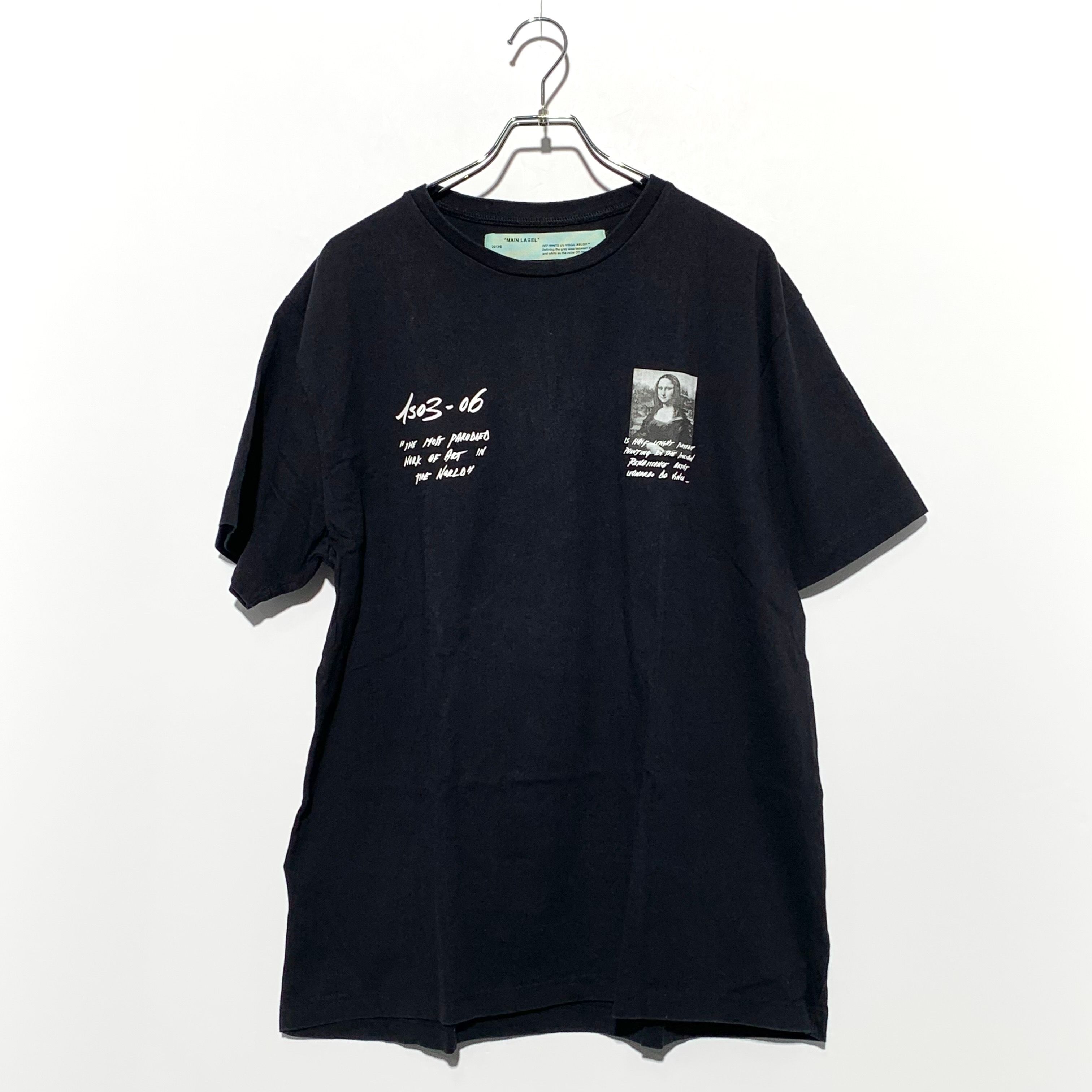 OFF-WHITE c/o VIRGIL ABLOH Mona Lisa Tee Black