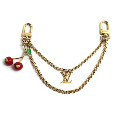 LOUIS VUITTON ルイ・ヴィトン LVxTM バッグチェーン チェリー キーホルダー バッグチャーム M02598 AK1255 レディース【中古】
