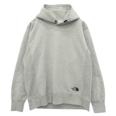 THE NORTH FACE ノースフェイス NT61916R BIG HOODIE ビッグ フーディ プルオーバー スウェット パーカー グレー系 XL【中古】