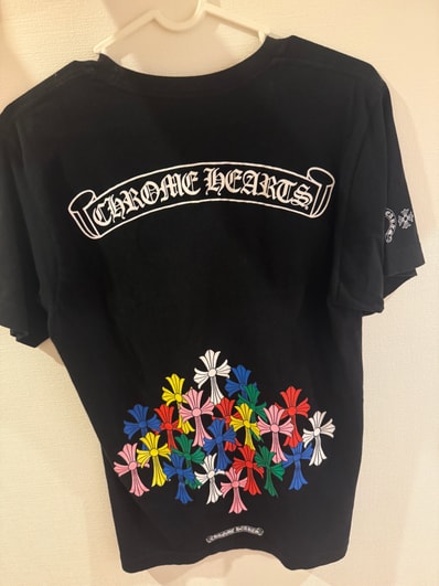 Chrome Hearts Cemetery Cross T-Shirt "Black/Multicolor"