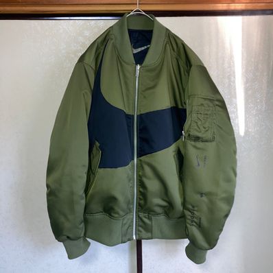 Nike AS M NSW SYNKL Swoosh Bomber "Green"