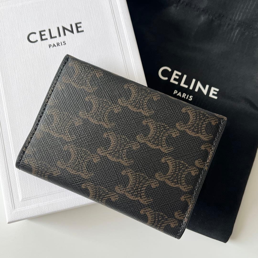 セリーヌ 二つ折り財布 ユニセックス