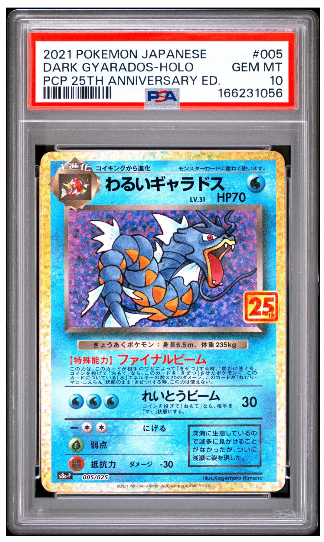 ポケモンカード わるいギャラドス プロモ 25th わるいギャラドス: プロモ[S8a-P 005/025](プロモカードパック 25th