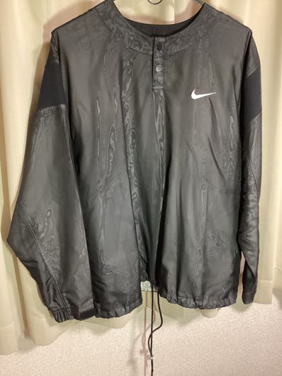 FEAR OF GOD / Nike Long Sleeve Henley Top "Black"