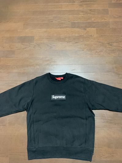 Supreme Box Logo Crewneck Sweatshirt "Black" (18FW)
