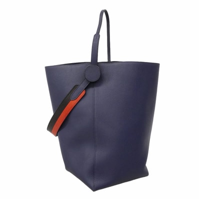 【6kd3727】エルメス ショルダーバッグ リコル19 エバーカラー ブルーアンクル シルバー金具 D刻印【中古】レディース