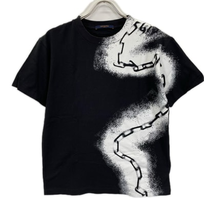 ルイヴィトン RM201M NPG HIY17W スプレーチェーン Tシャツ S
