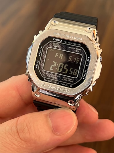 Casio G-Shock GMW-BZ5000D-1JF "Silver"