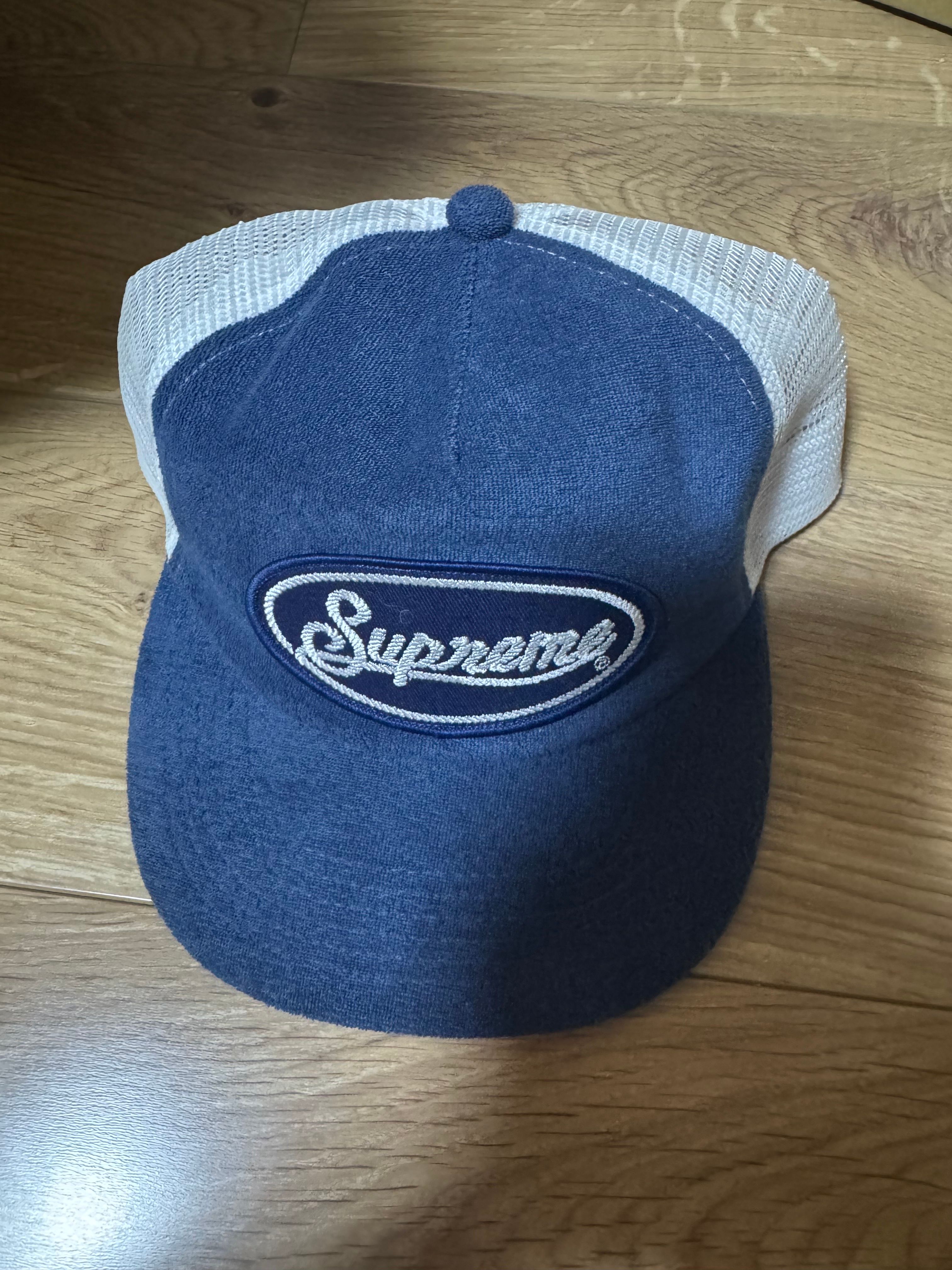 Supreme Terry Mesh Back 5-Panel "Blue"