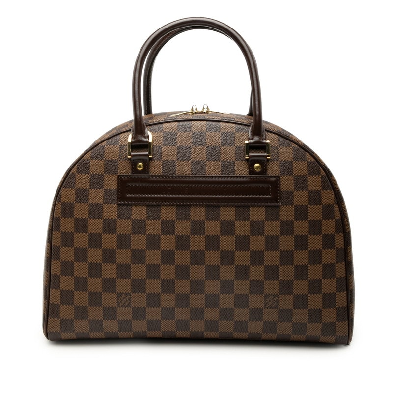 ルイ ヴィトン ダミエ ノリータ ハンドバッグ N41455 ブラウン PVC レザー レディース LOUIS VUITTON 【中古】