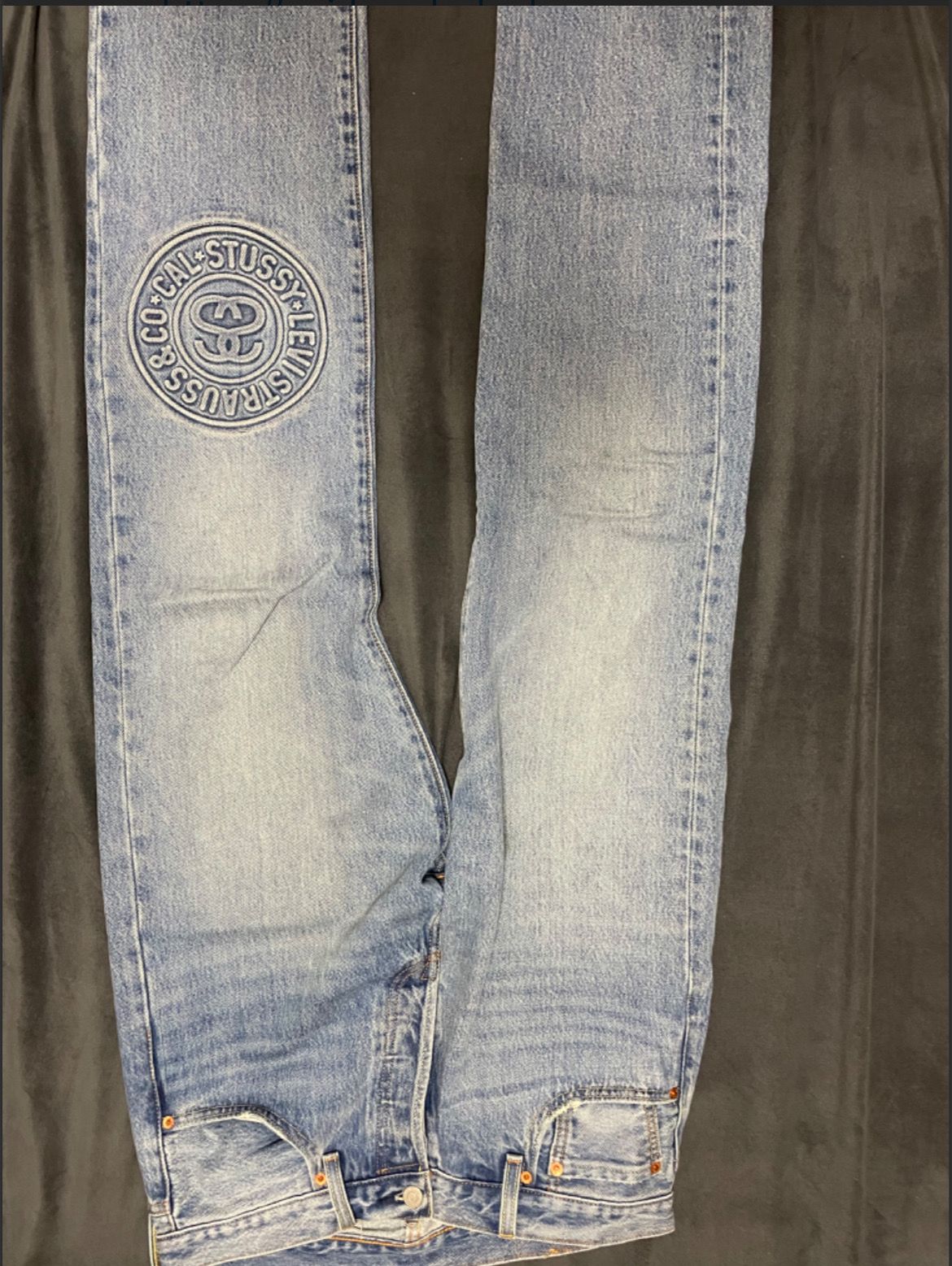 Stussy × LEVI'S Embossed 501 "Denim" A52180000