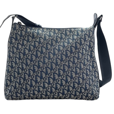 ディオール Dior キャンバス トロッター ショルダーバッグ【中古】
