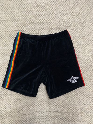 Supreme x HYSTERIC GLAMOUR Velour Short "Black"