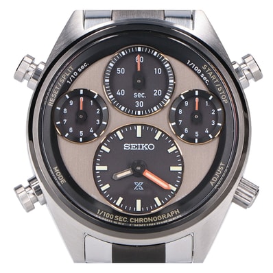 セイコー 【美品/4000本限定】SBER005 8A50 PROSPEX SPEEDTIMER プロスペックス アナログクオーツクロノグラフ 40周年記念限定モデル ソーラー