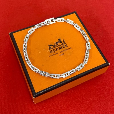 HERMES エルメス ヘラクレス MM シルバー925 ブレスレット シルバー
54390