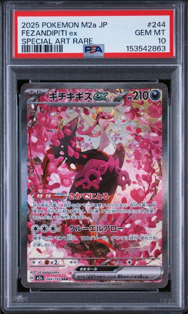 キチキギスex SAR [M2a 244/193](ハイクラスパック「MEGAドリームex」)