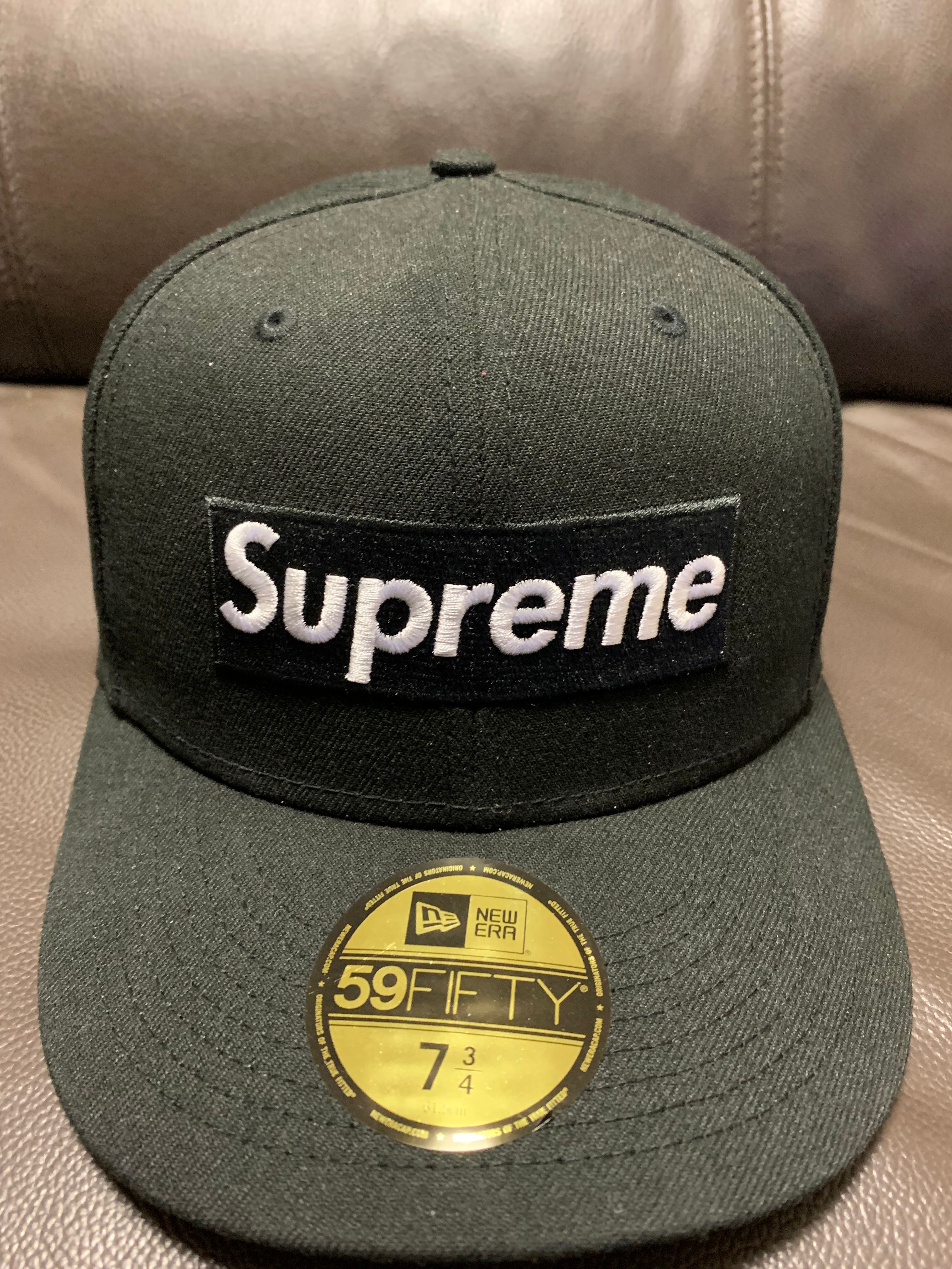 Supreme No Comp Box Logo New Era "Black"