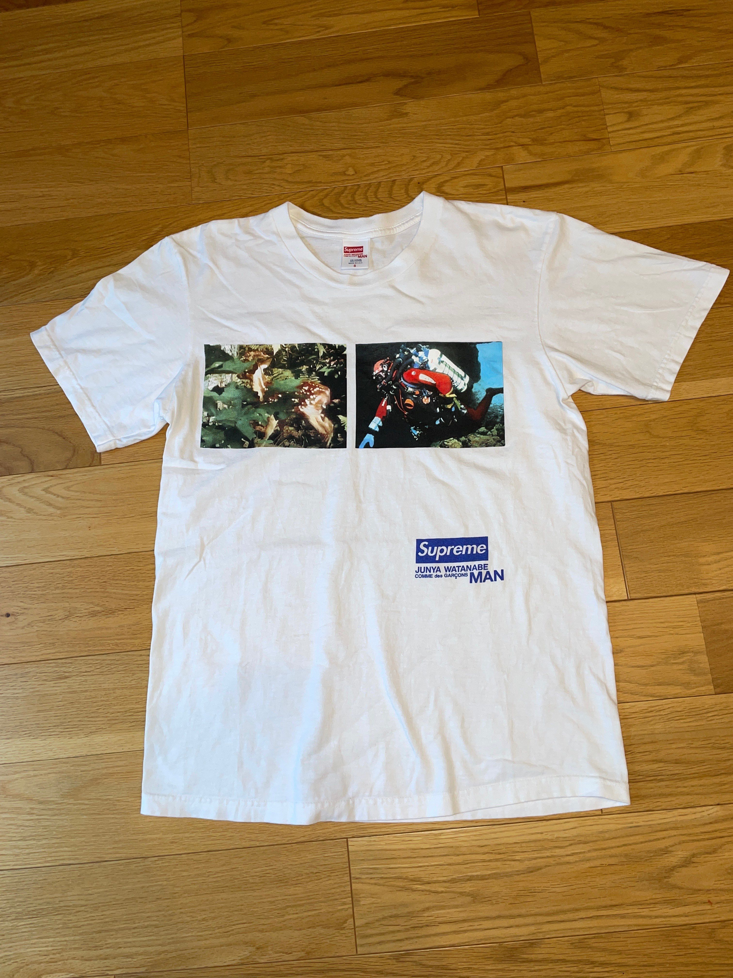 Supreme / JUNYA WATANABE COMME des GARCONS MAN Nature Tee "White"