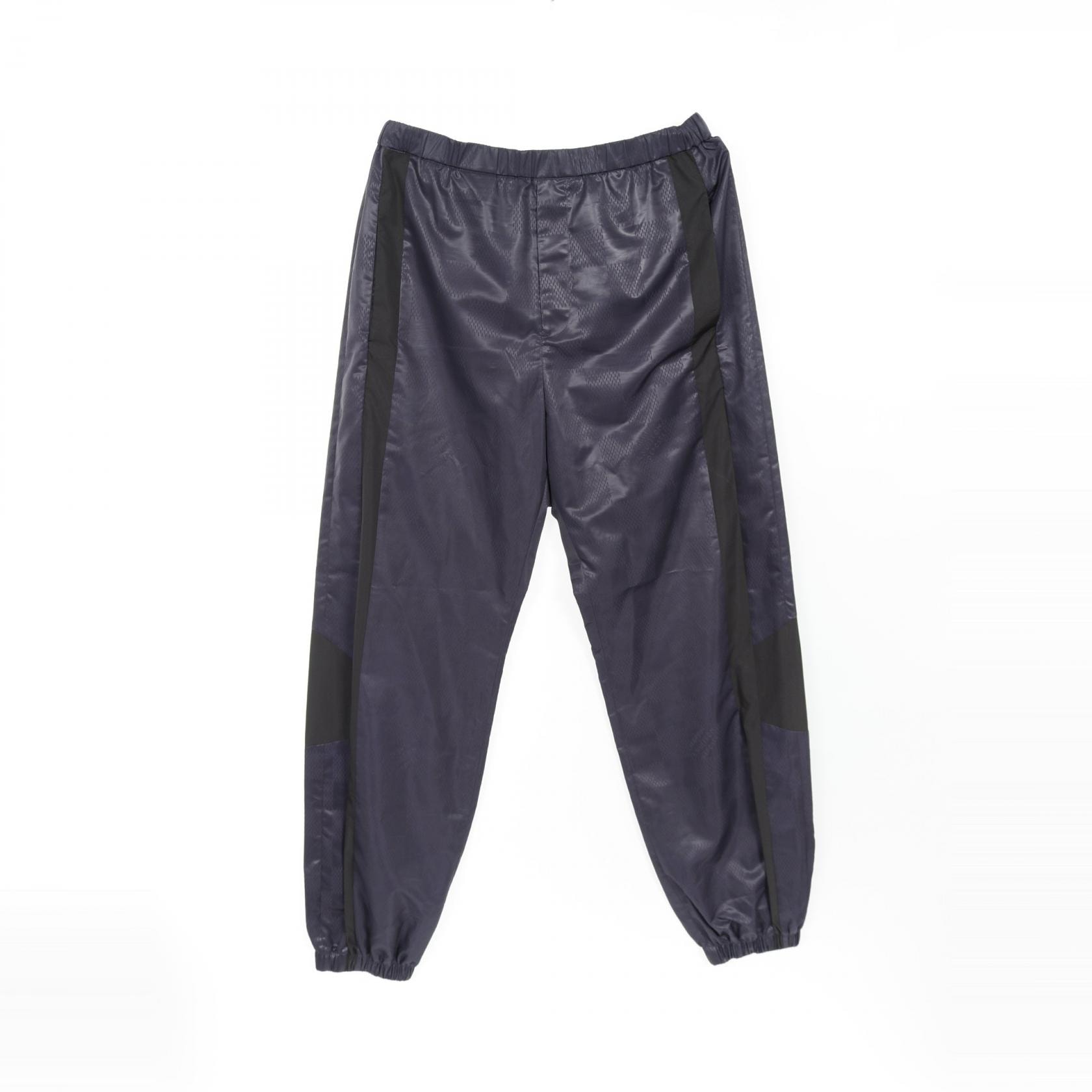ルイ・ヴィトン LOUIS VUITTON ダミエ パンツ 衣料品 ボトムス ポリエステル メンズ ネイビー系 / ブラック系 【中古】