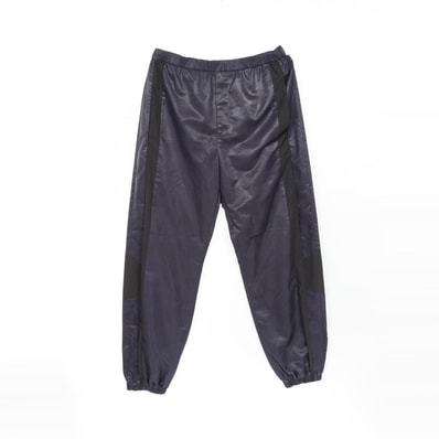 ルイ・ヴィトン LOUIS VUITTON ダミエ パンツ 衣料品 ボトムス ポリエステル メンズ ネイビー系 / ブラック系 【中古】