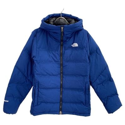ノースフェイス ブルー ND91550 SUMMIT プレイヤーパーカ ダウンジャケット XS
