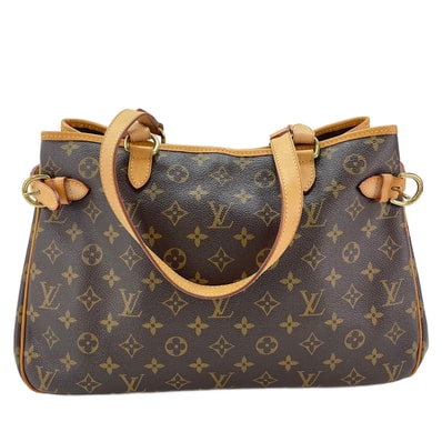 ヴィトン LV モノグラム バティニョール・オリゾンタル トートバッグ【中古】