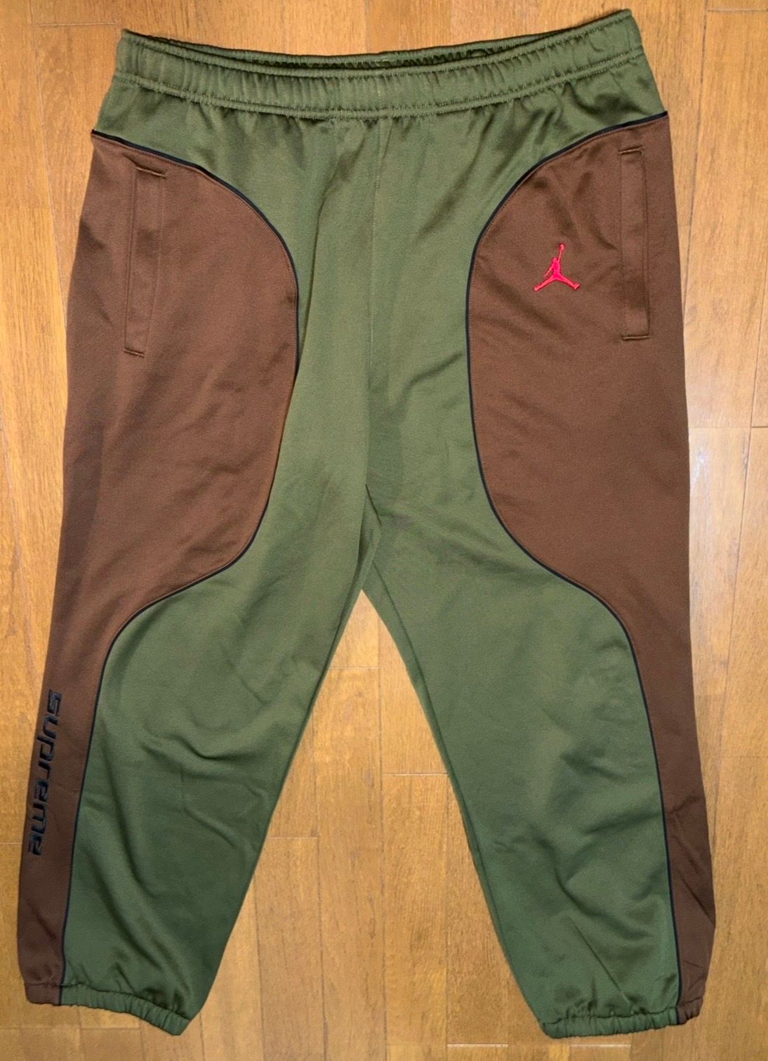 Supreme x Jordan Tricot Track Pant "Brown"