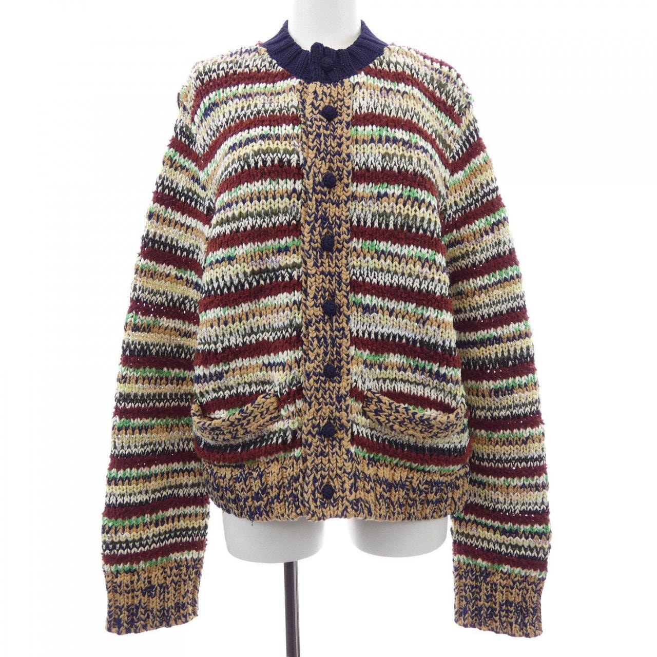 サカイ SACAI MIX KNIT CARDIGAN 26-08339 カーディガン