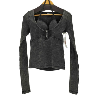 T-ANALIE Long-sleeve top with lace bra【1142050079502】